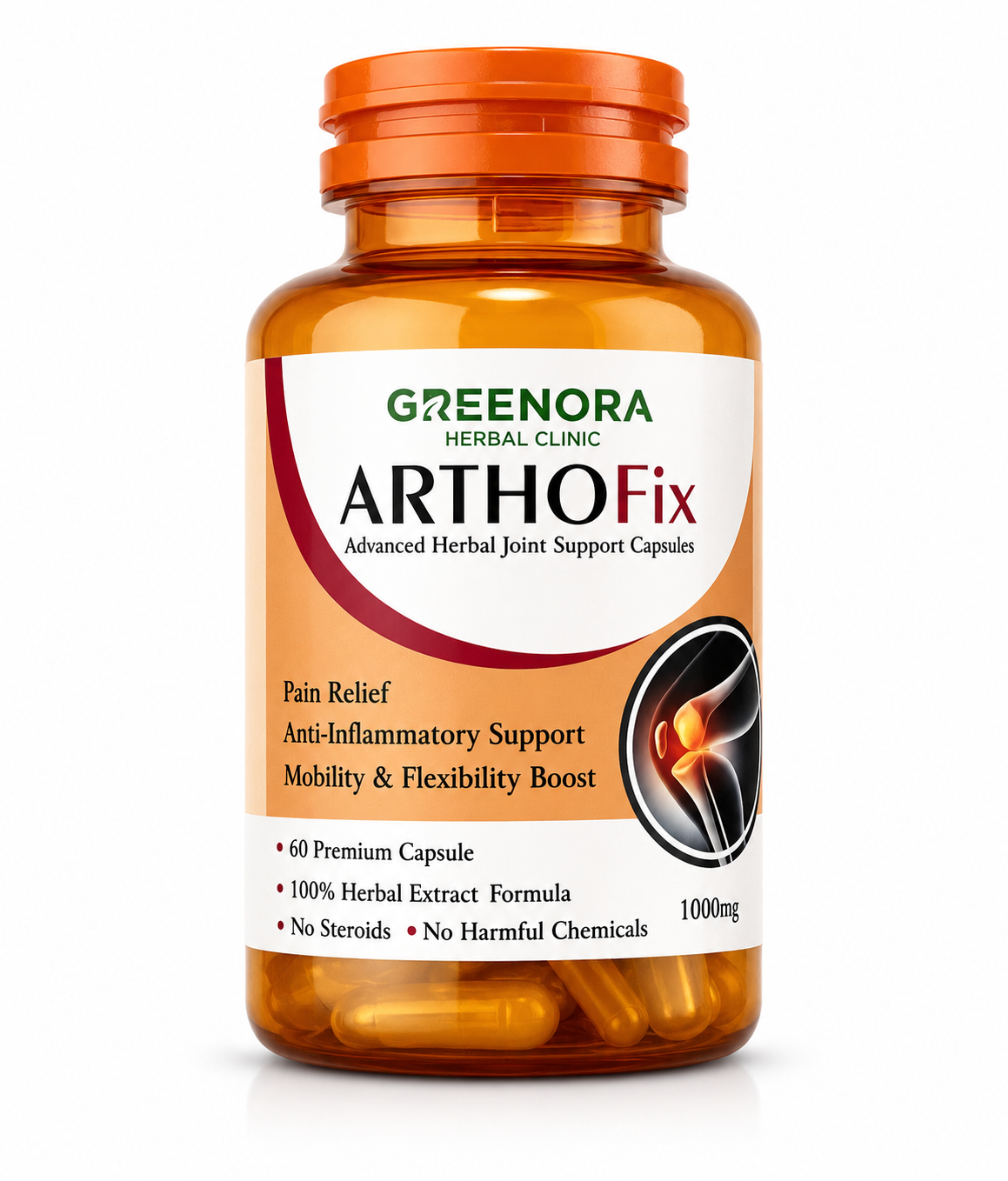 ARTHOFix Pain Relief Oil – Natural Herbal Care for Knees, Back, Muscles & Joints